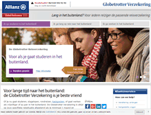 Tablet Screenshot of globetrotterservice.nl